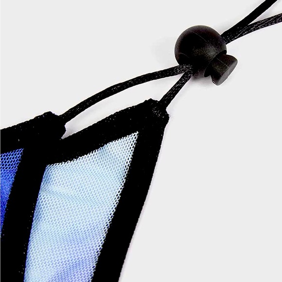 Lace Up Body Print Tie Dye Cami crop Tank Top with adjustable straps-BRAND NEW! - Picture 7 of 12